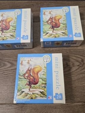 New York Puzzle Company Peter Rabbit Squirrel Nutkin Mini 20 piece Puzzle